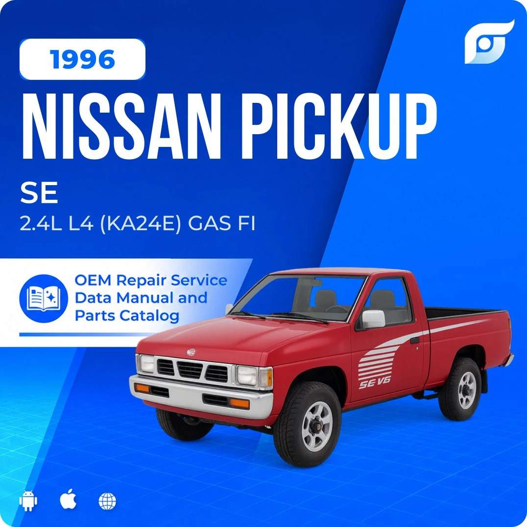 1996 Nissan Pickup SE - OEM Repair Service Manual