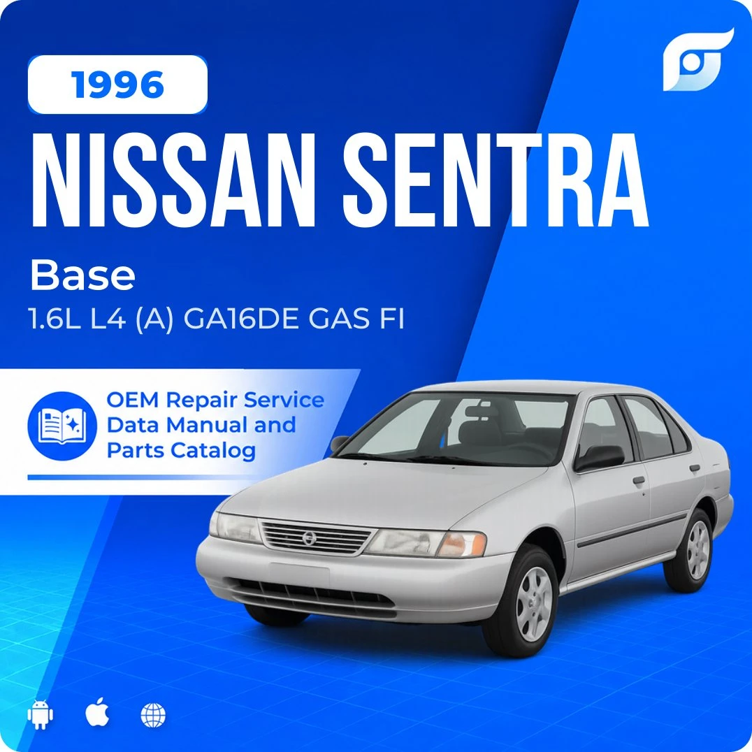 1996 Nissan Sentra Base - OEM Repair Service Manual