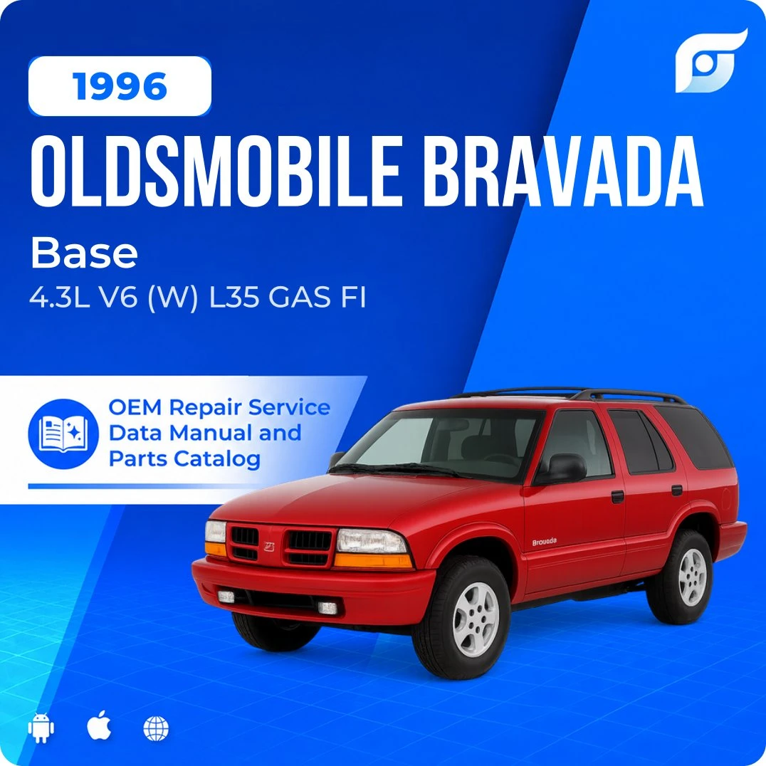 1996 Oldsmobile Bravada Base - OEM Repair Service Manual