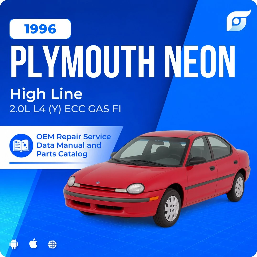1996 Plymouth Neon High Line - OEM Repair Service Manual