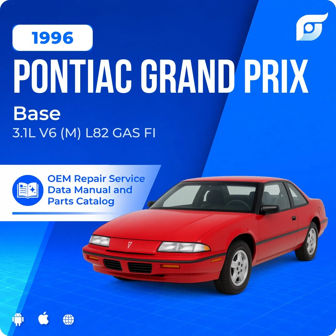 1996 Pontiac Grand Prix Base - OEM Repair Service Manual