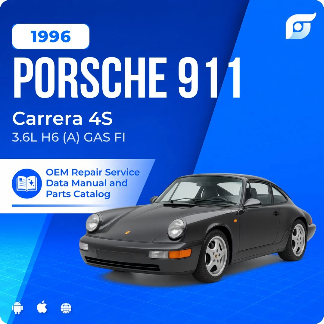 1996 Porsche 911 Carrera 4S - OEM Repair Service Manual