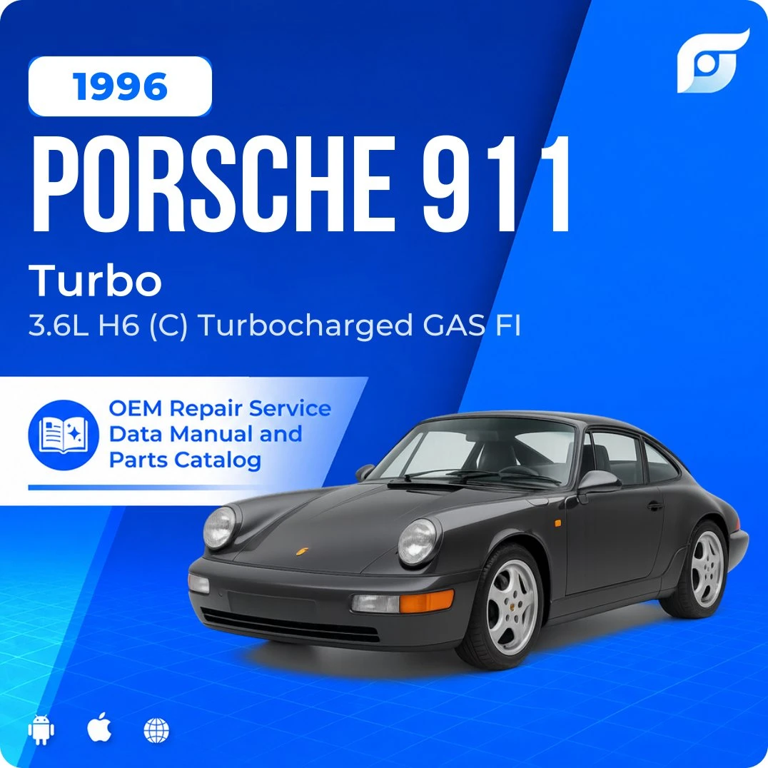 1996 Porsche 911 Turbo - OEM Repair Service Manual