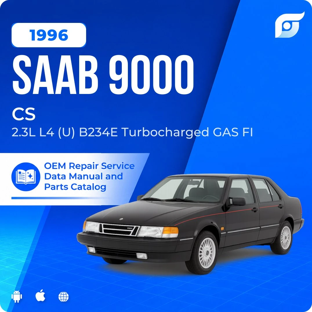 1996 Saab 9000 CS - OEM Repair Service Manual