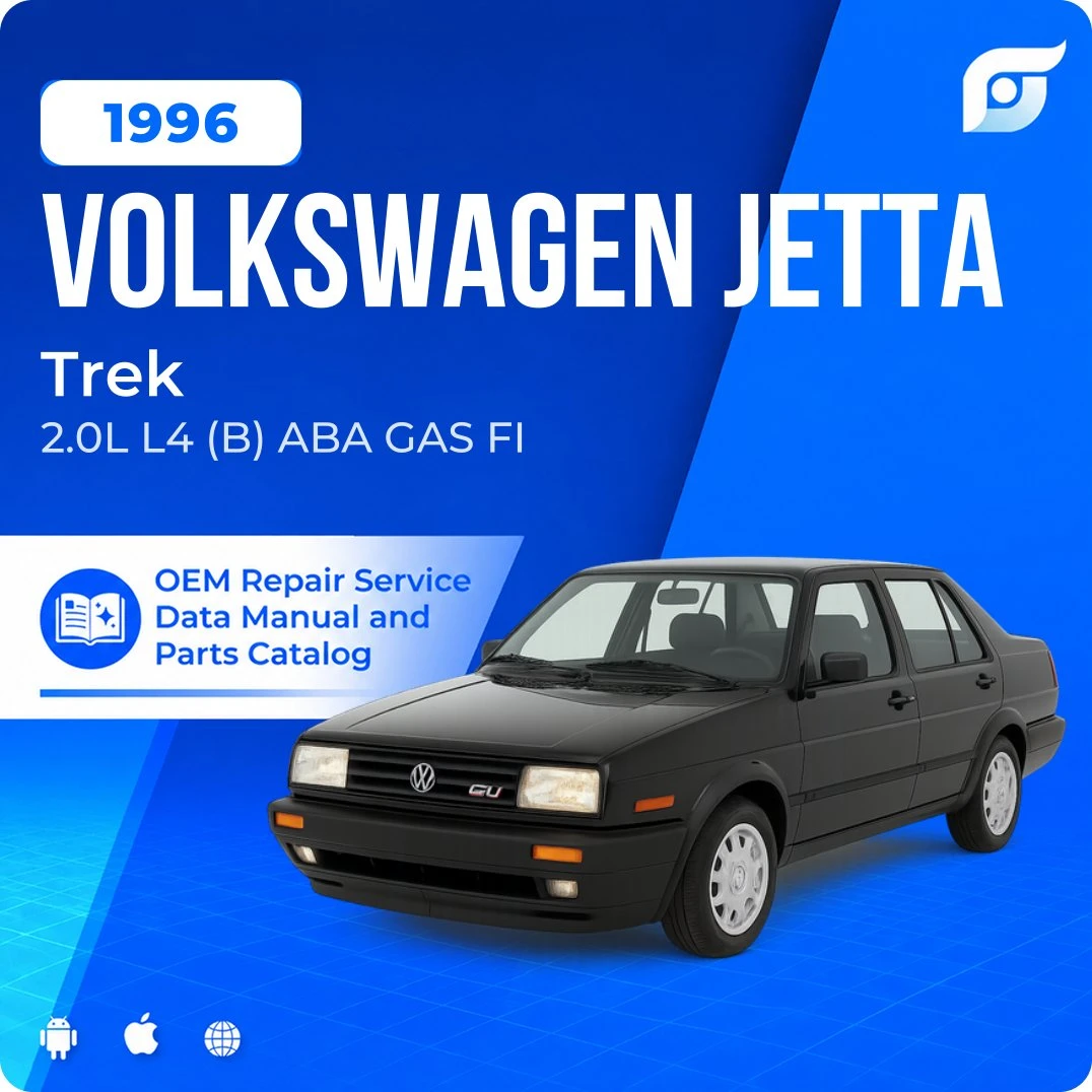 1996 Volkswagen Jetta Trek - OEM Repair Service Manual