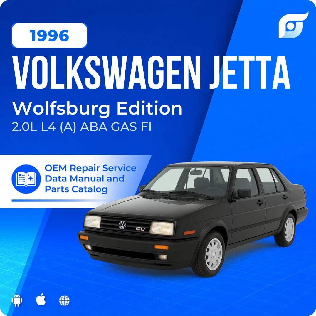 1996 Volkswagen Jetta Wolfsburg Edition - OEM Repair Service Manual