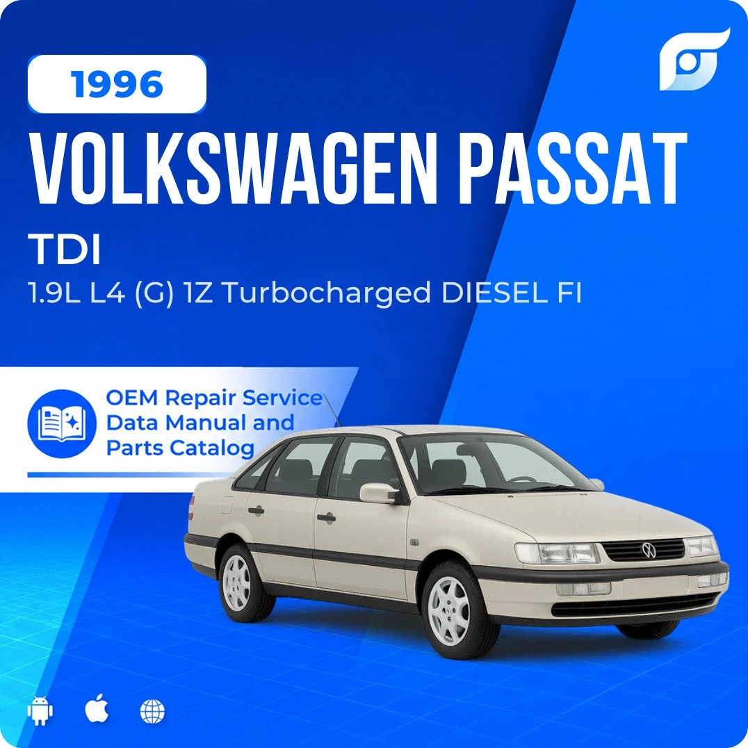1996 Volkswagen Passat TDI - OEM Repair Service Manual
