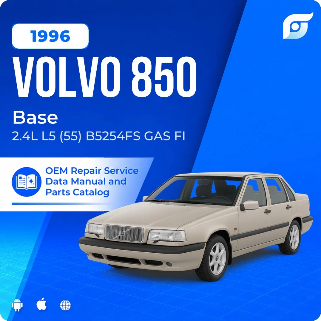 1996 Volvo 850 Base - OEM Repair Service Manual