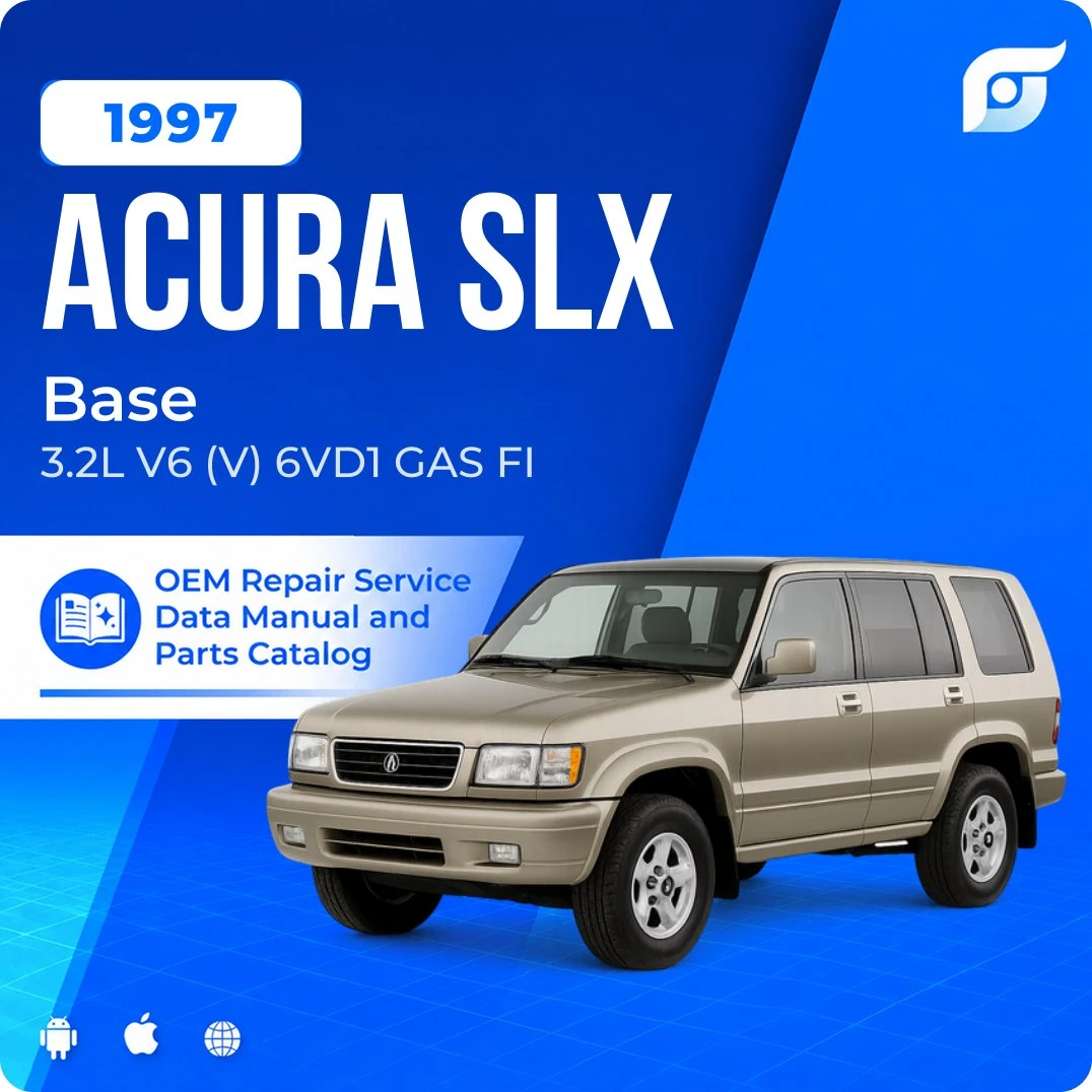 1997 Acura SLX Base - OEM Repair Service Manual