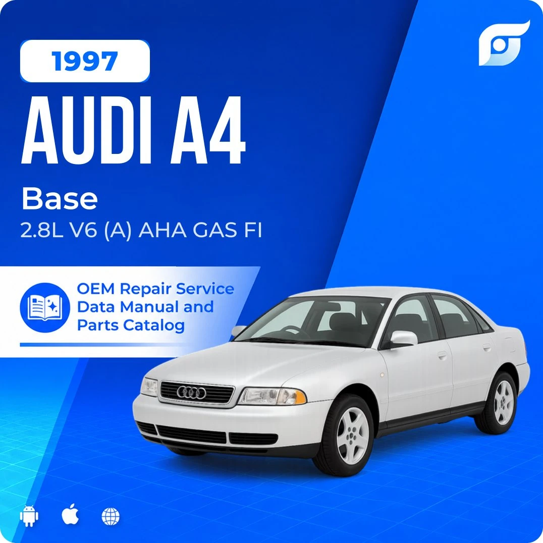 1997 Audi A4 Base - OEM Repair Service Manual