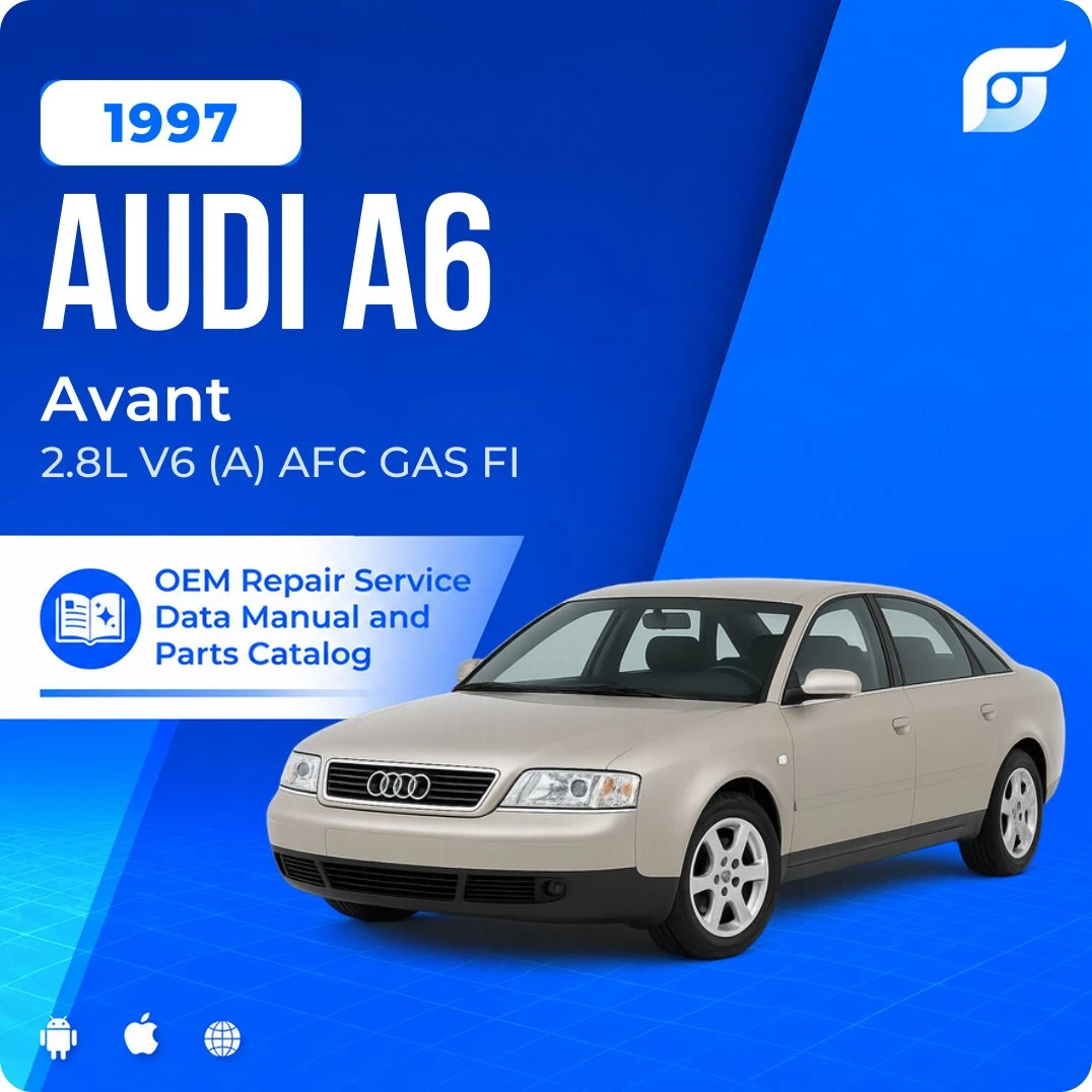 1997 Audi A6 Avant - OEM Repair Service Manual