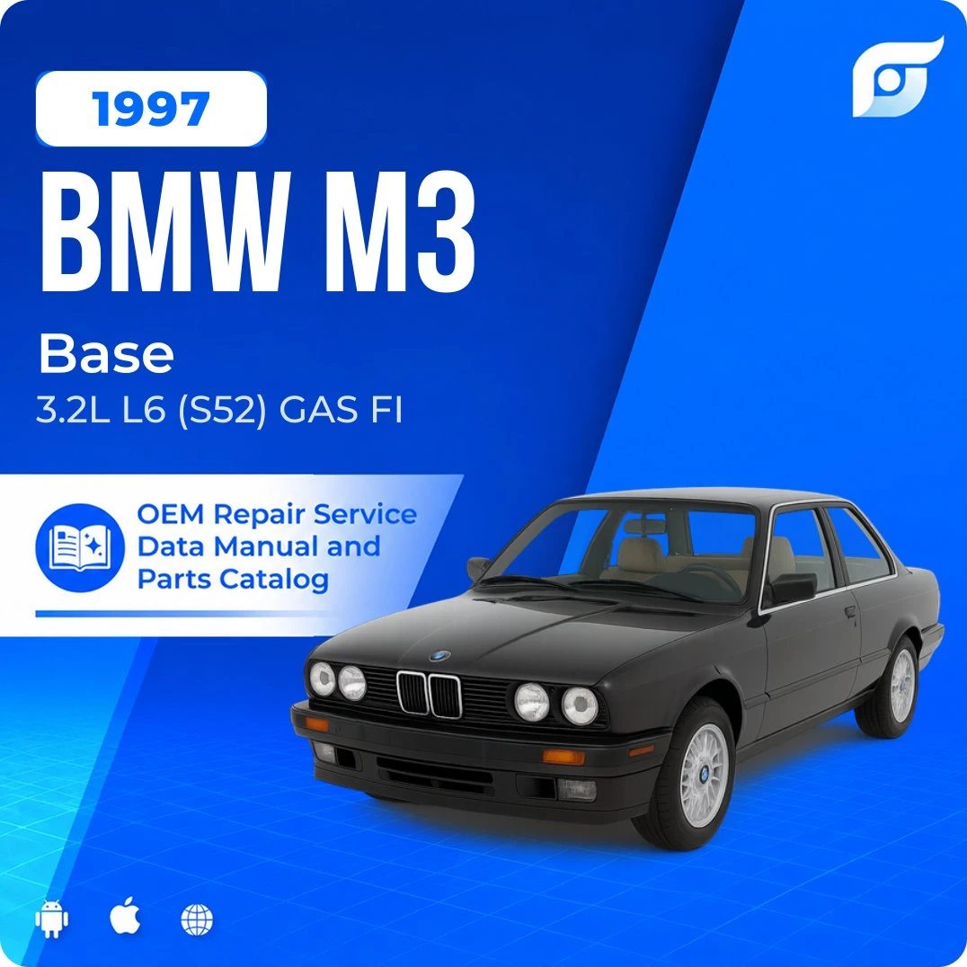 1997 BMW M3 Base - OEM Repair Service Manual