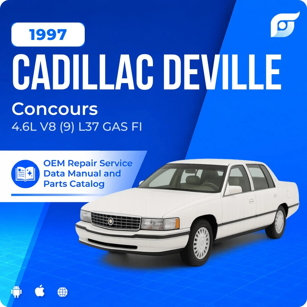 1997 Cadillac DeVille Concours - OEM Repair Service Manual