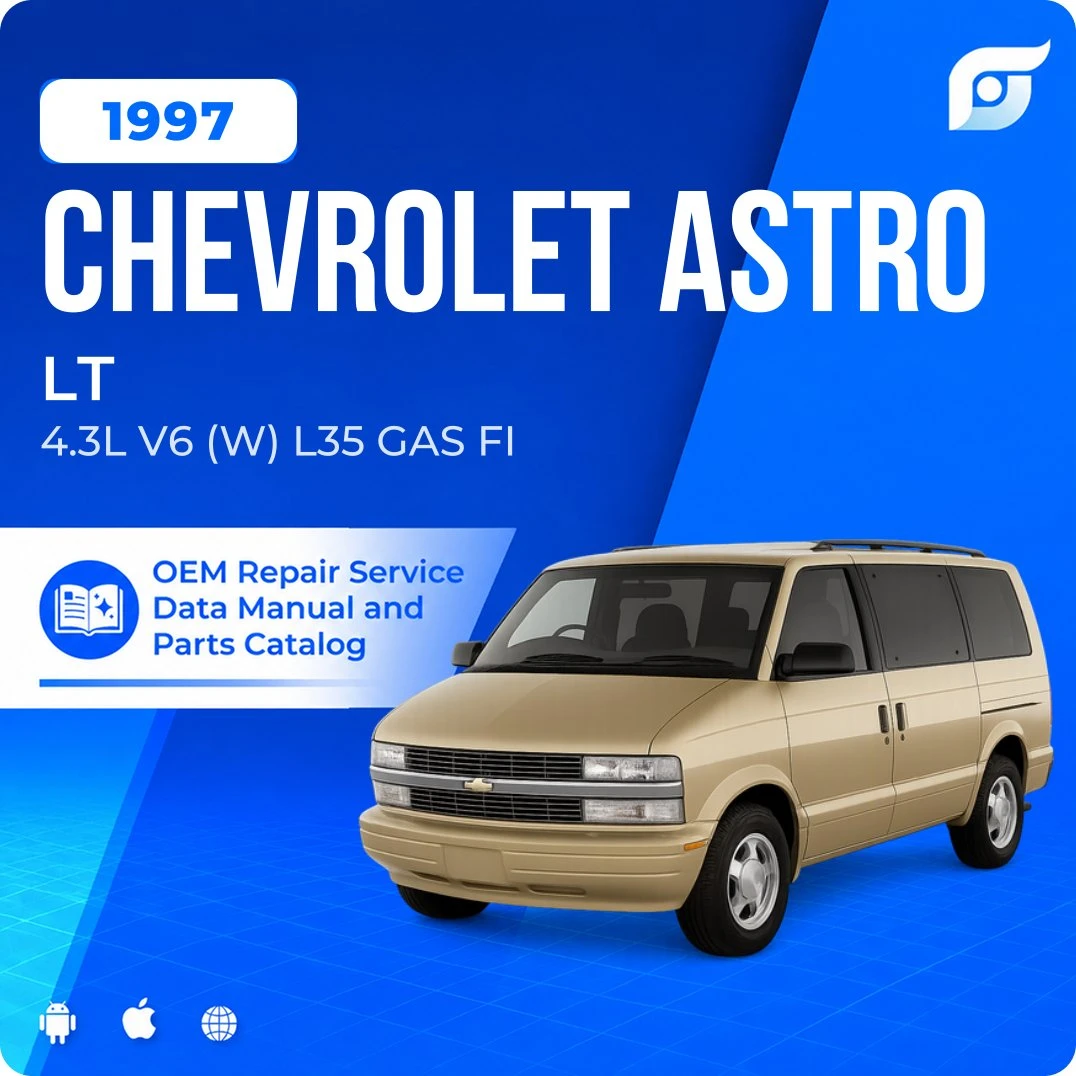 1997 Chevrolet Astro LT - OEM Repair Service Manual