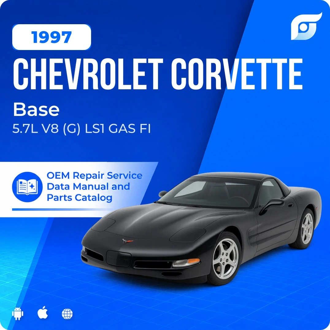 1997 Chevrolet Corvette Base - OEM Repair Service Manual