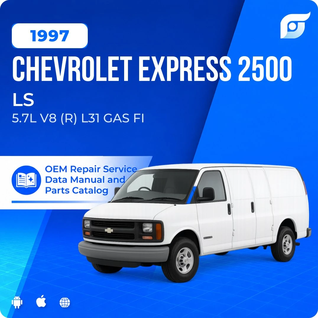 1997 Chevrolet Express 2500 LS - OEM Repair Service Manual