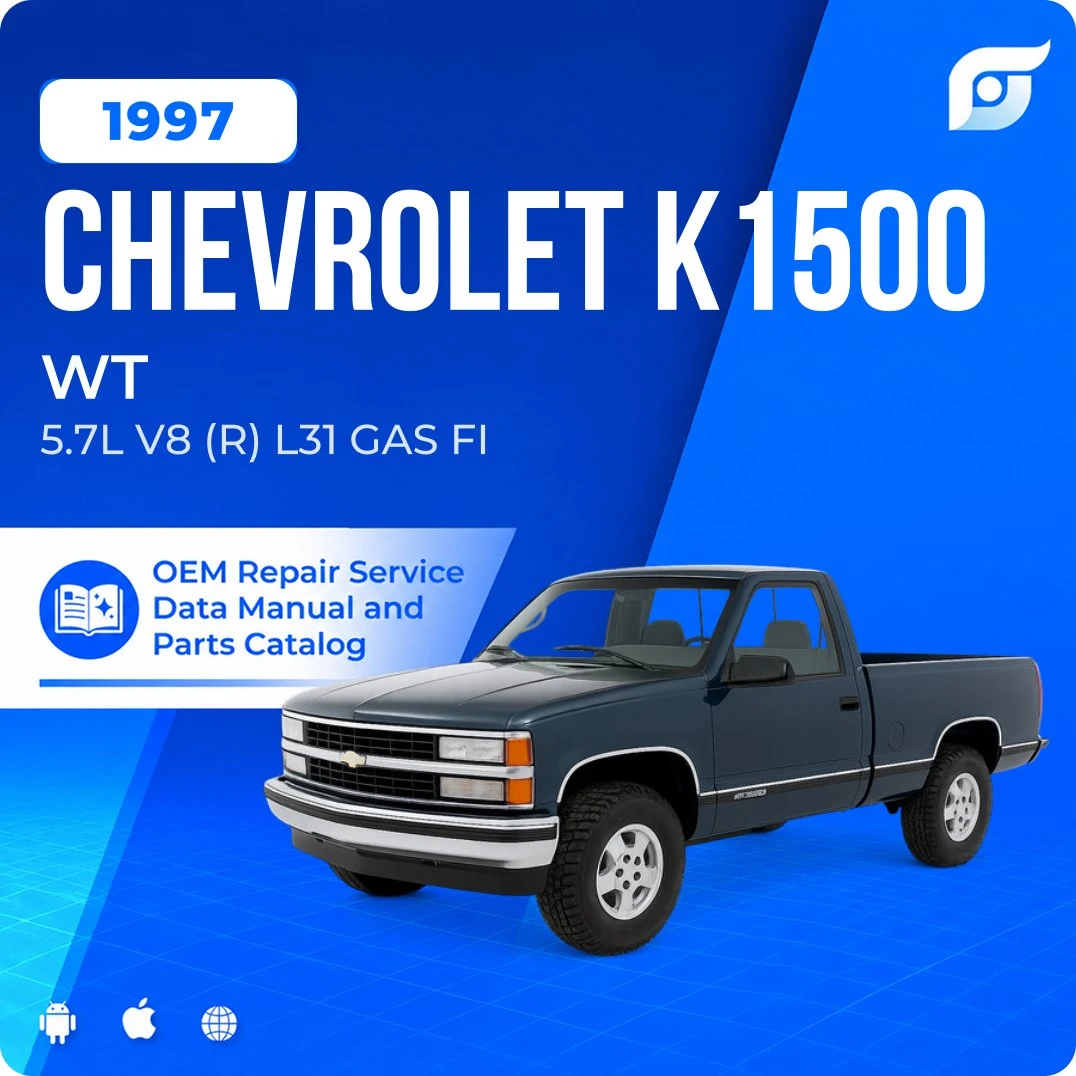 1997 Chevrolet K1500 WT - OEM Repair Service Manual