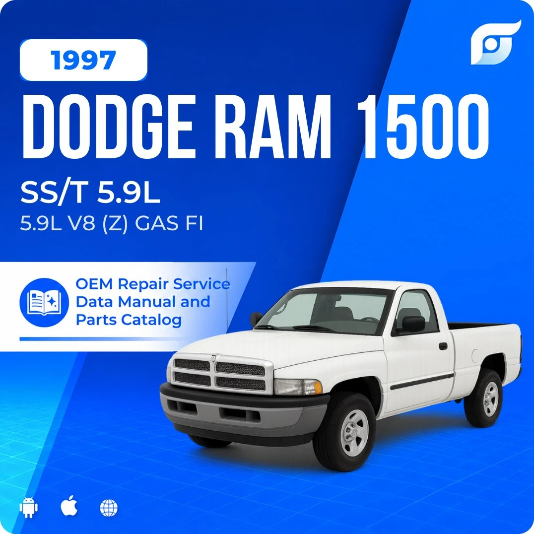 1997 Dodge Ram 1500 SS/T 5.9L - OEM Repair Service Manual
