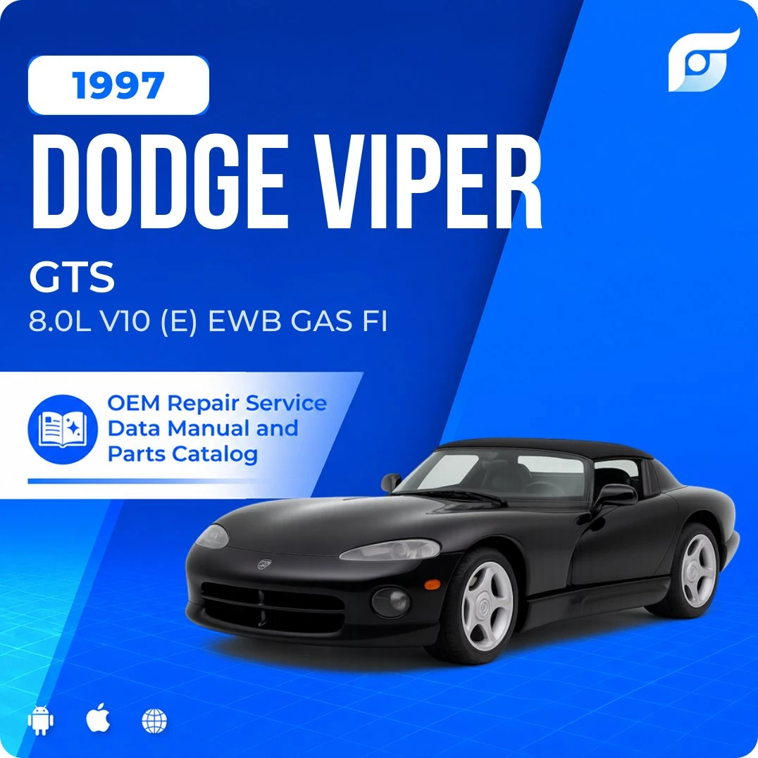 1997 Dodge Viper GTS - OEM Repair Service Manual