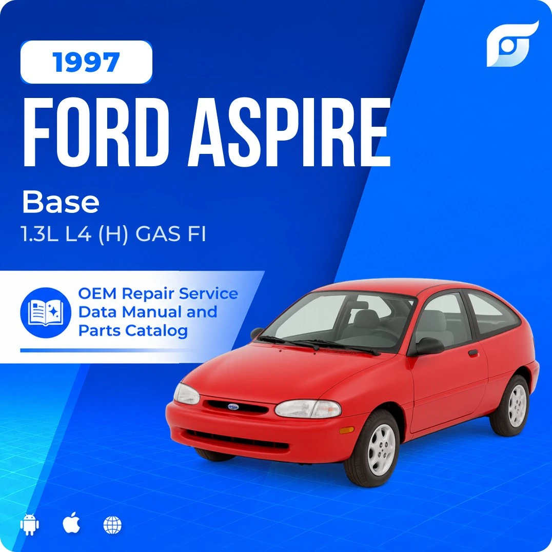 1997 Ford Aspire Base - OEM Repair Service Manual
