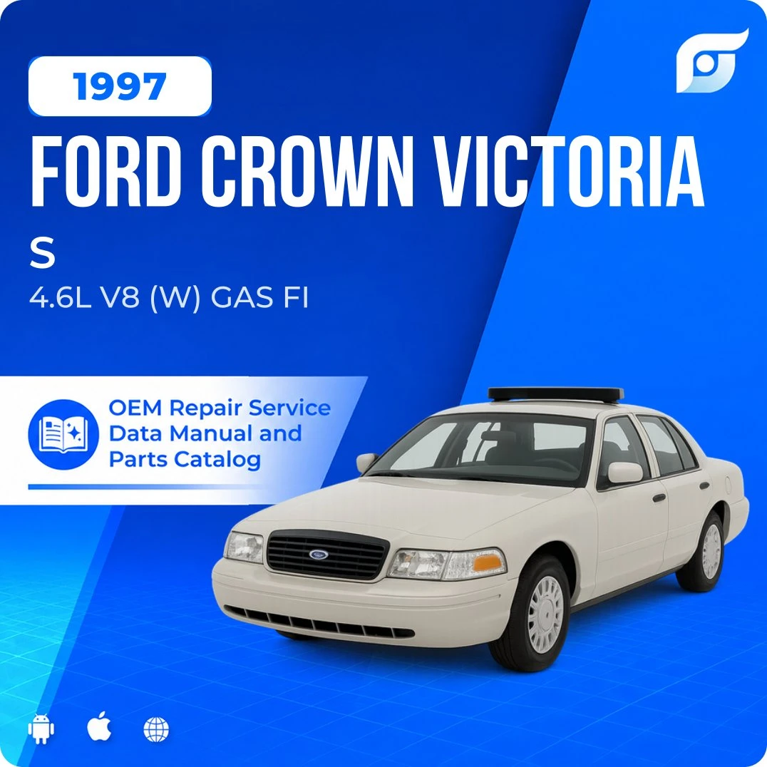 1997 Ford Crown Victoria S - OEM Repair Service Manual