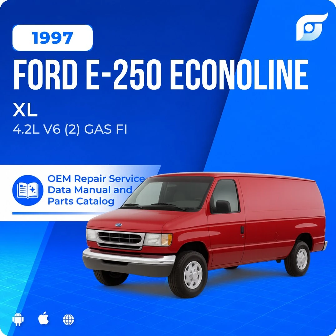 1997 Ford E-250 Econoline XL - OEM Repair Service Manual