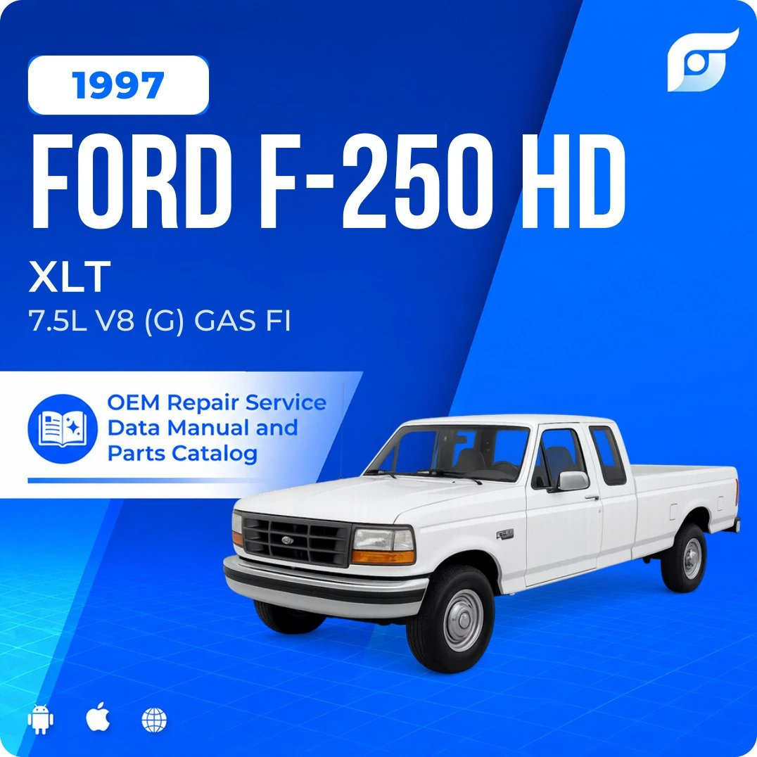1997 Ford F-250 HD XLT - OEM Repair Service Manual