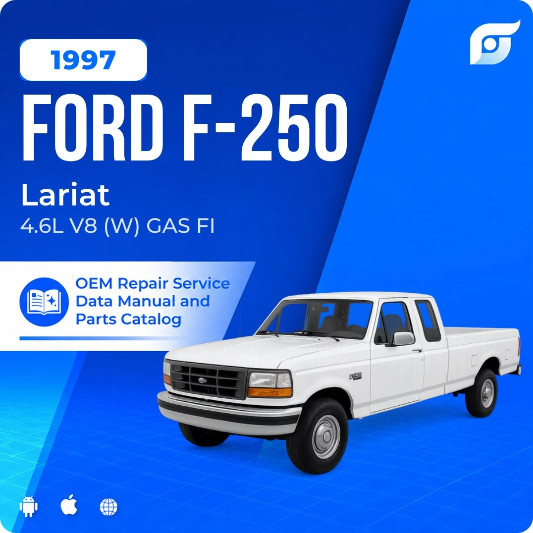 1997 Ford F-250 Lariat - OEM Repair Service Manual