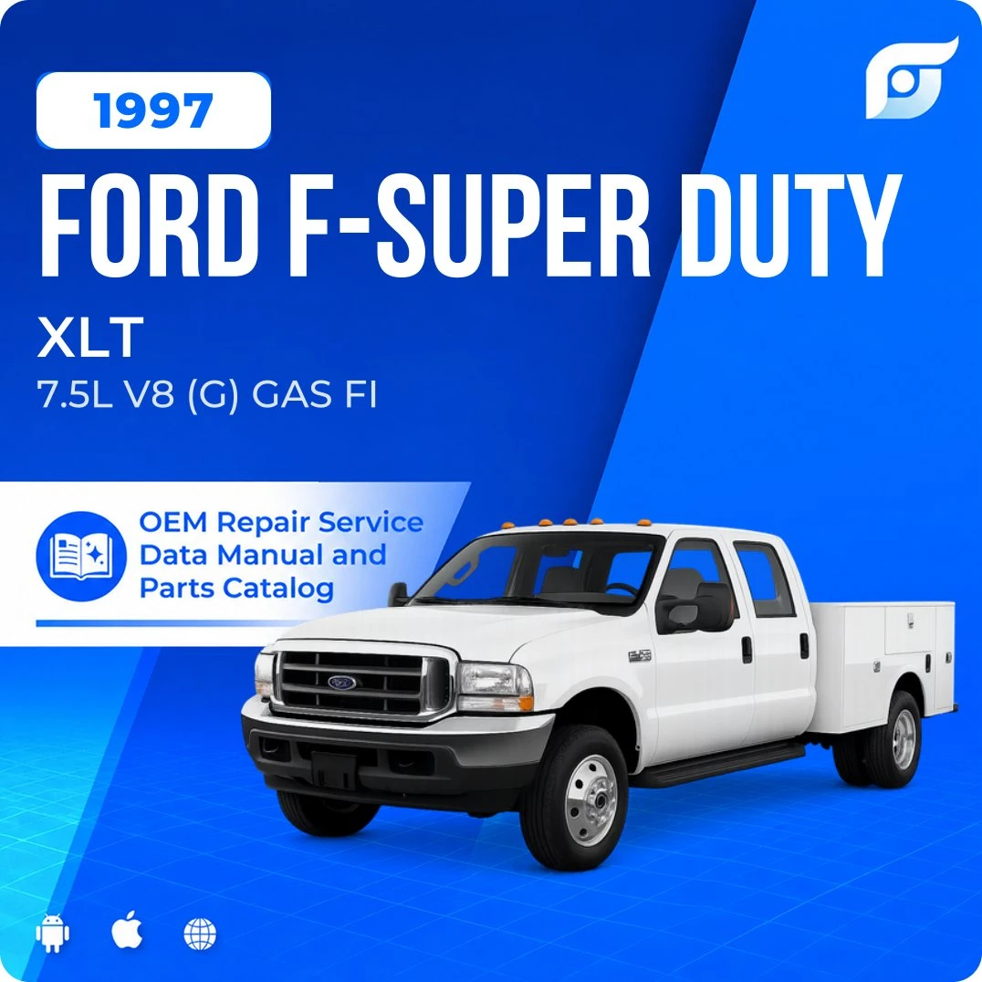 1997 Ford F-Super Duty XLT - OEM Repair Service Manual