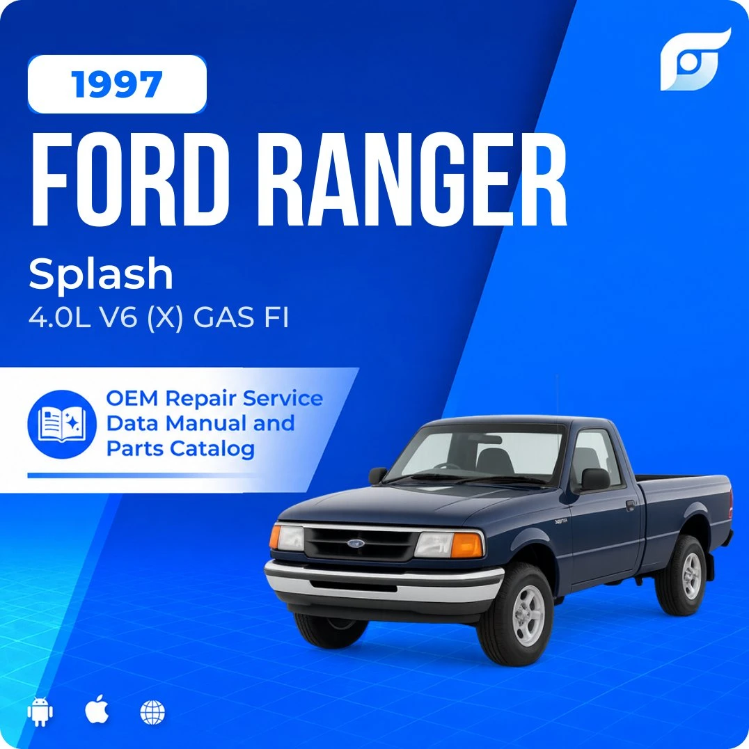 1997 Ford Ranger Splash - OEM Repair Service Manual
