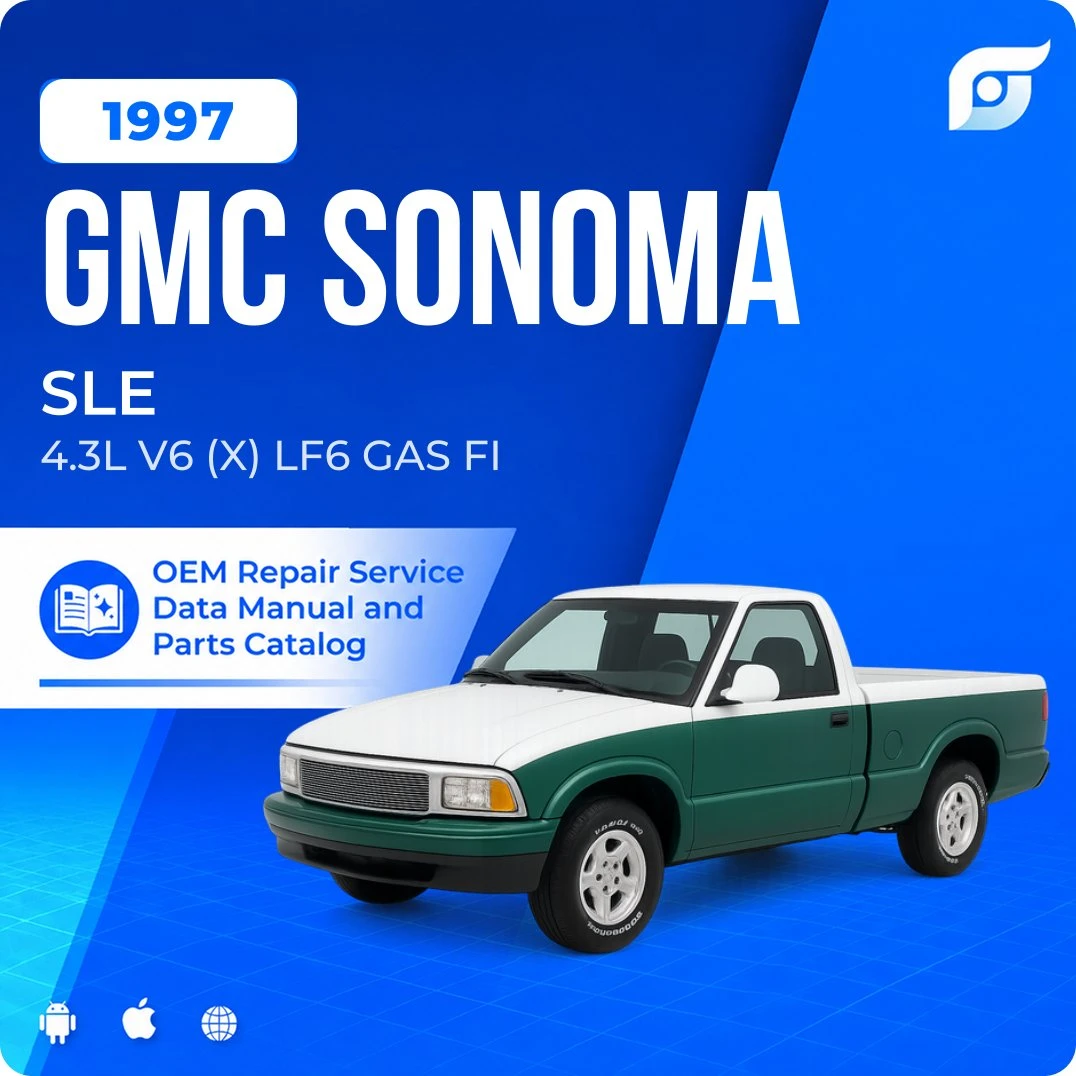 1997 GMC Sonoma SLE - OEM Repair Service Manual