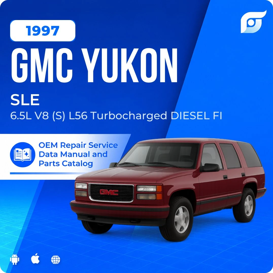 1997 GMC Yukon SLE - OEM Repair Service Manual
