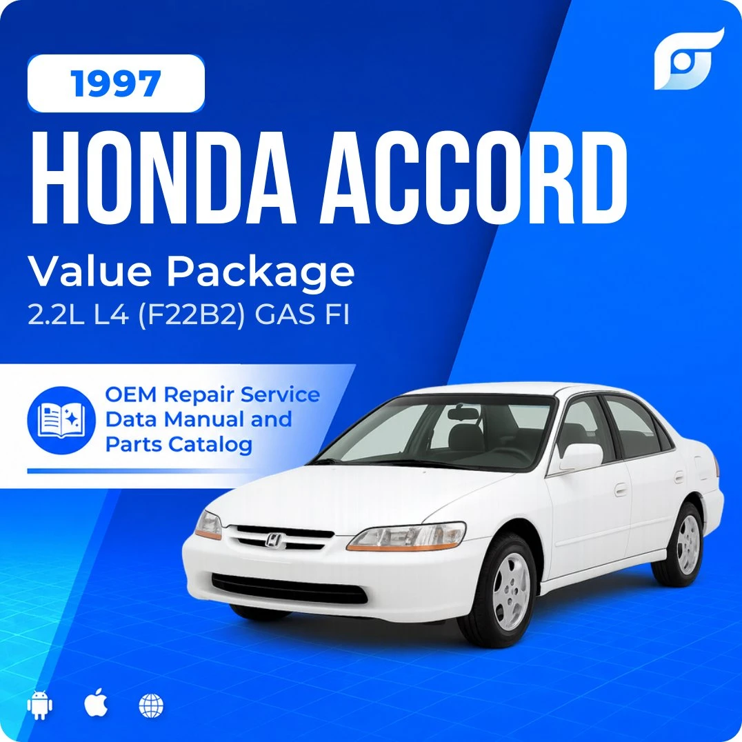 1997 Honda Accord Value Package - OEM Repair Service Manual
