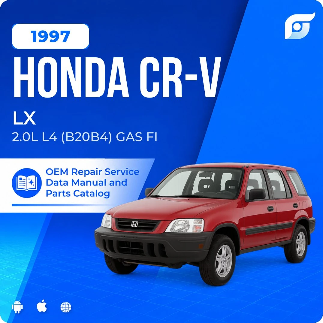 1997 Honda CR-V LX - OEM Repair Service Manual