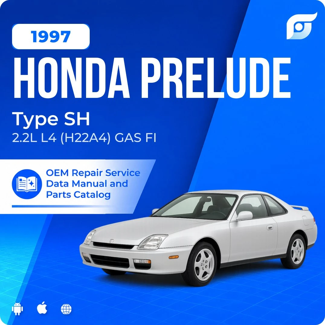 1997 Honda Prelude Type SH - OEM Repair Service Manual