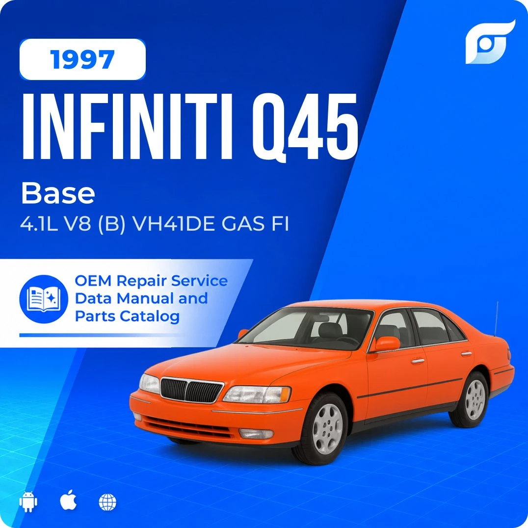 1997 INFINITI Q45 Base - OEM Repair Service Manual