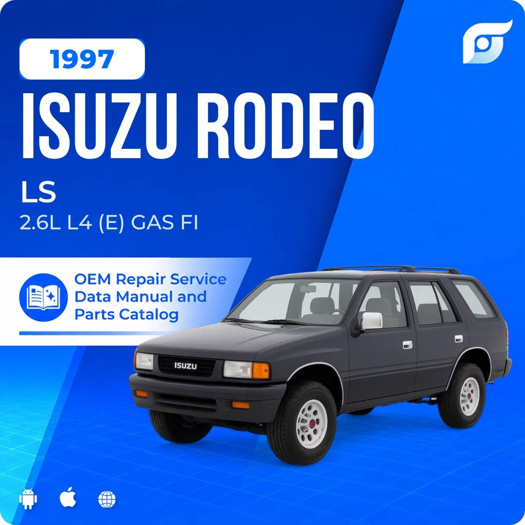 1997 Isuzu Rodeo LS - OEM Repair Service Manual