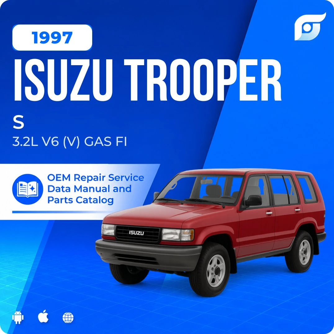 1997 Isuzu Trooper S - OEM Repair Service Manual