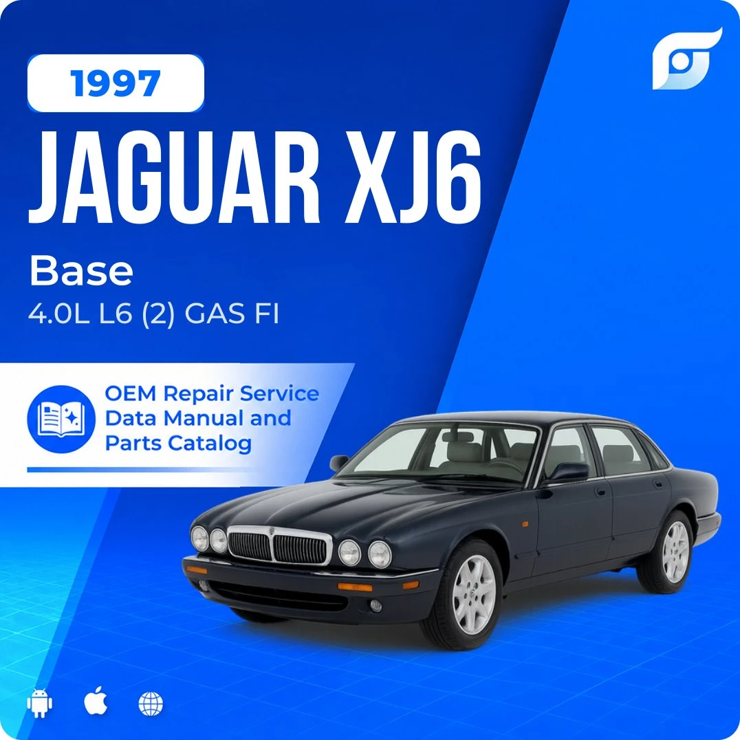 1997 Jaguar XJ6 Base - OEM Repair Service Manual