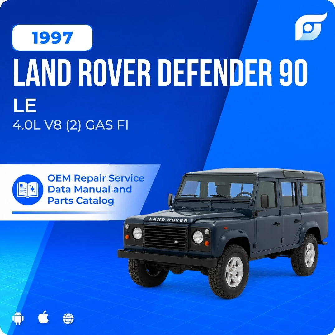 1997 Land Rover Defender 90 LE - OEM Repair Service Manual
