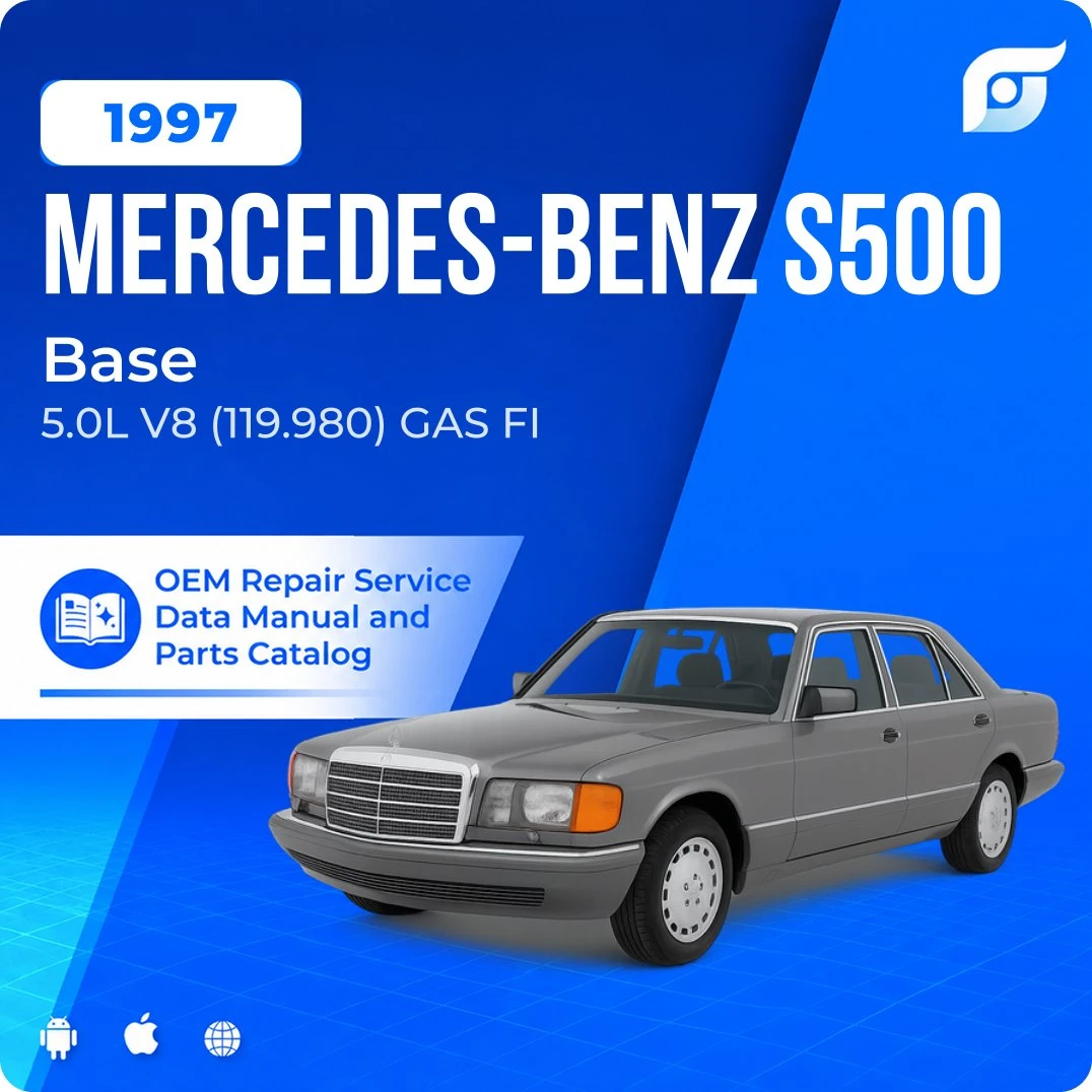 1997 Mercedes-Benz S500 Base - OEM Repair Service Manual