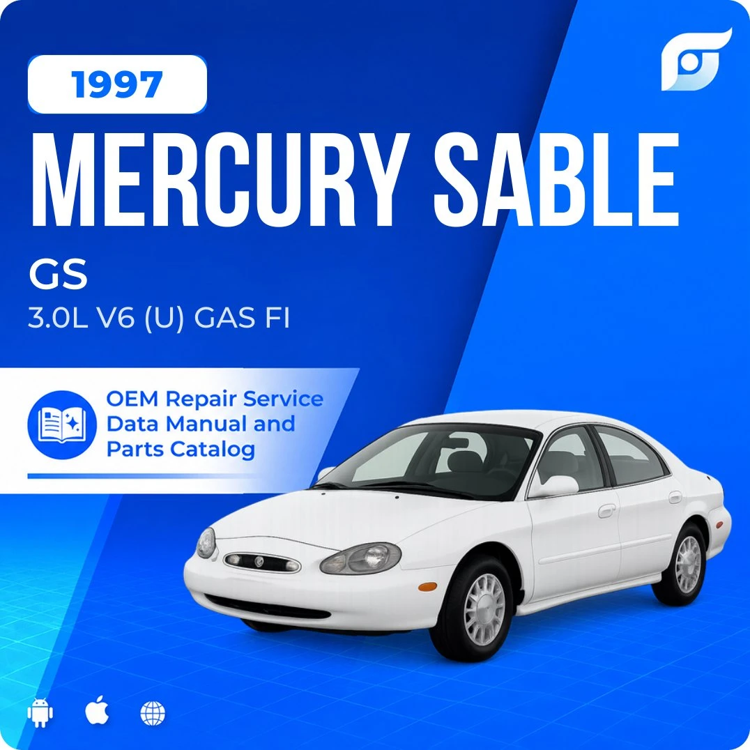 1997 Mercury Sable GS - OEM Repair Service Manual