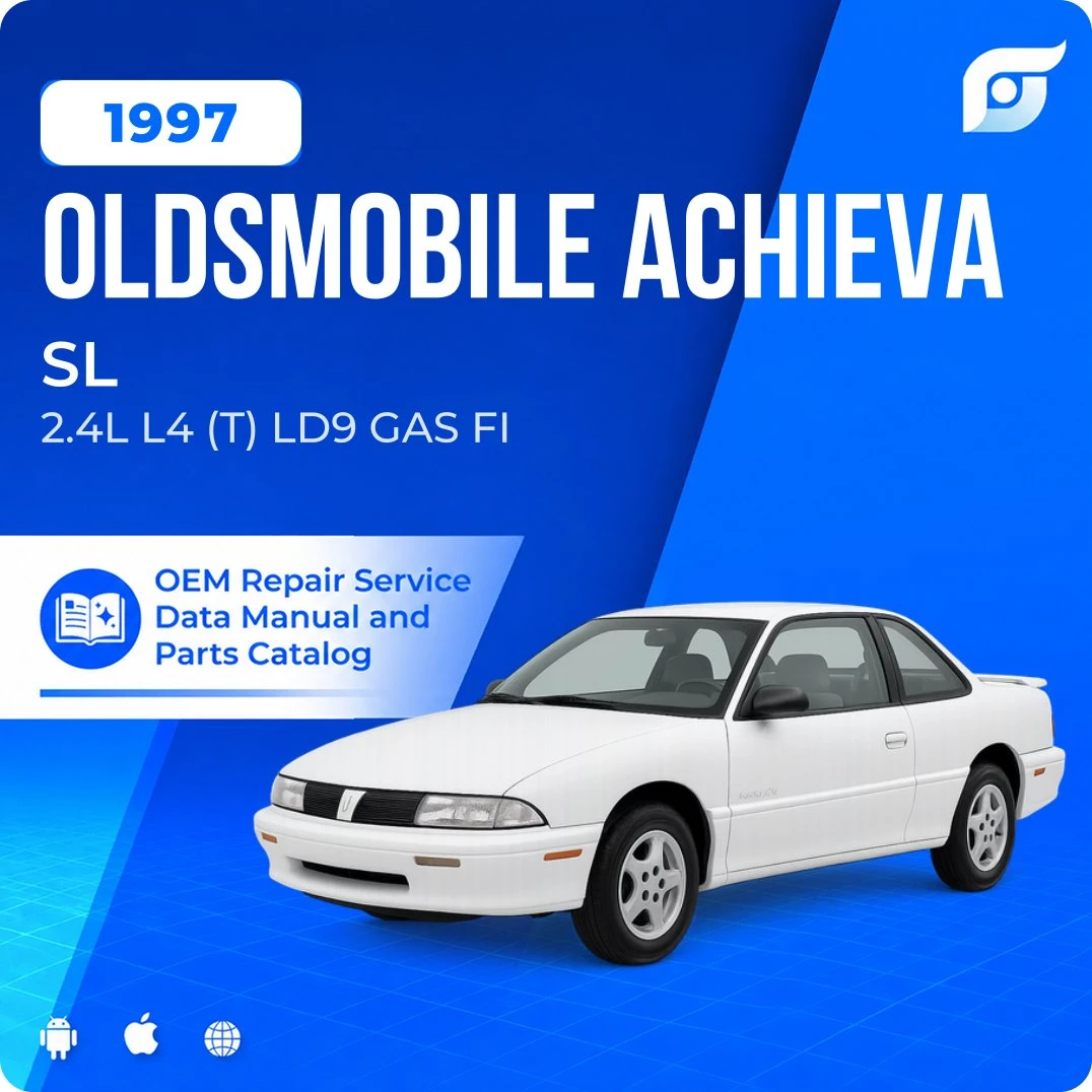 1997 Oldsmobile Achieva SL - OEM Repair Service Manual