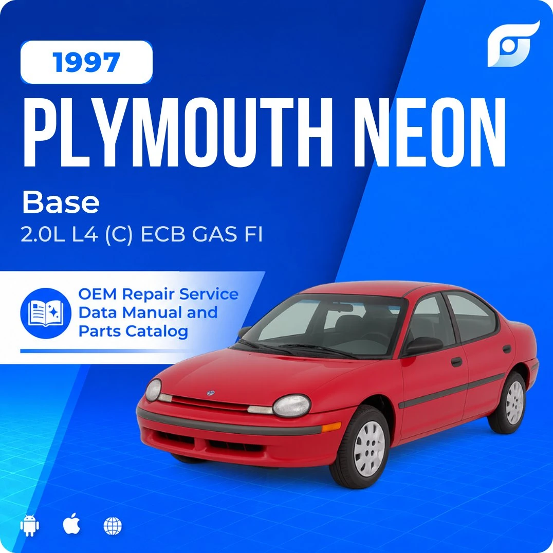 1997 Plymouth Neon Base - OEM Repair Service Manual