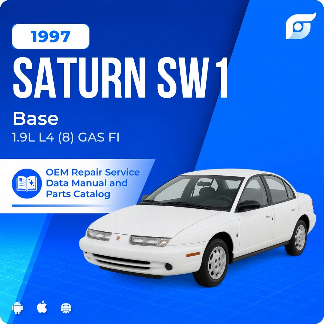 1997 Saturn SW1 Base - OEM Repair Service Manual