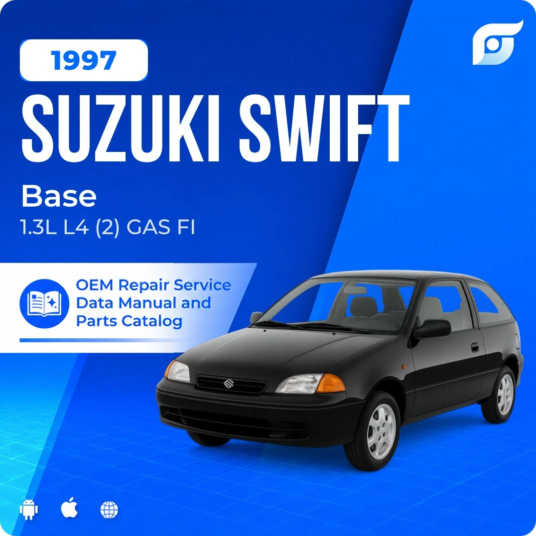 1997 Suzuki Swift Base - OEM Repair Service Manual