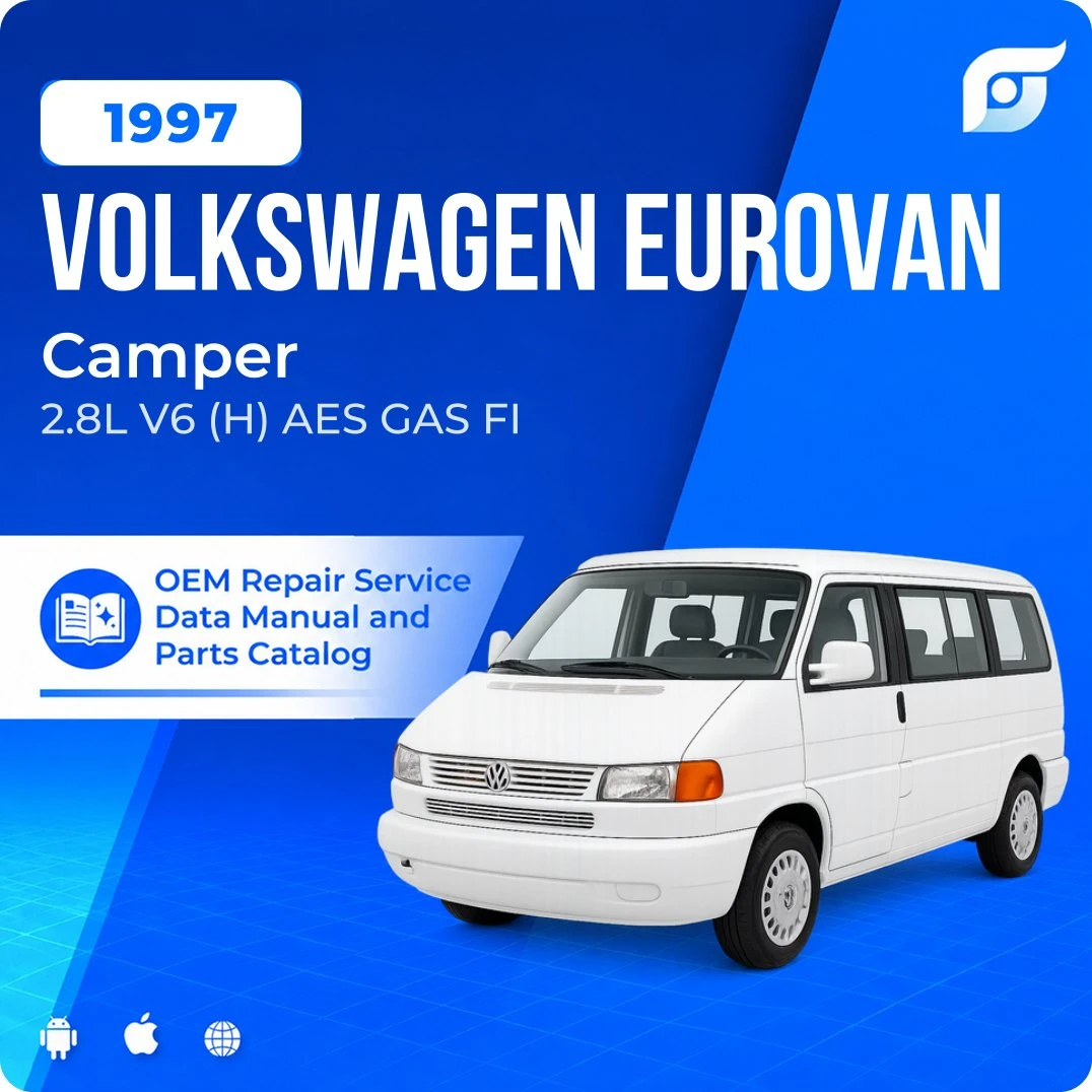 1997 Volkswagen EuroVan Camper - OEM Repair Service Manual