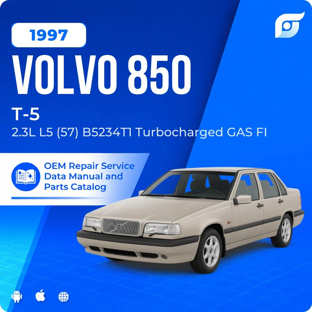 1997 Volvo 850 T-5 - OEM Repair Service Manual
