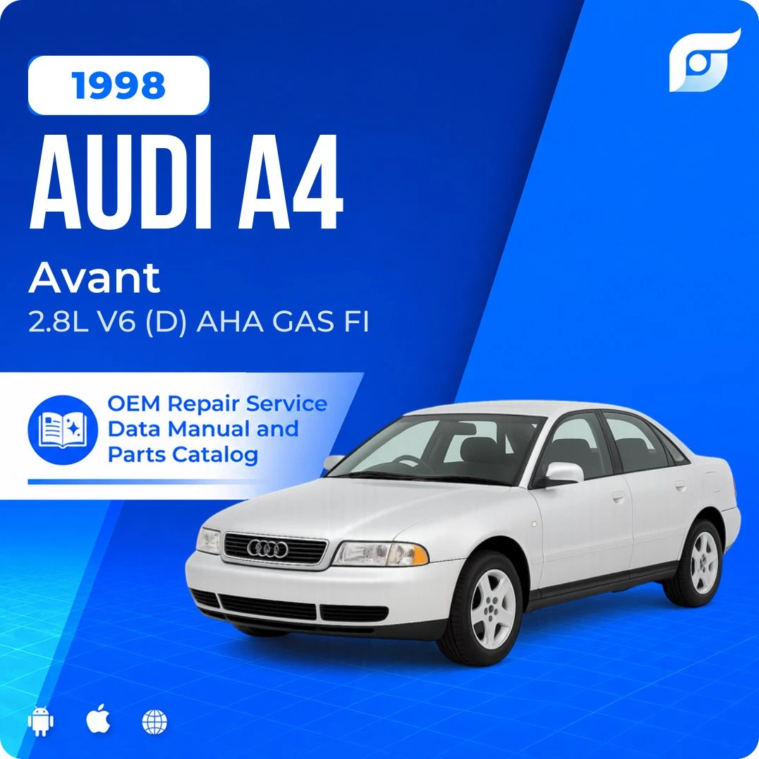 1998 Audi A4 Avant - OEM Repair Service Manual