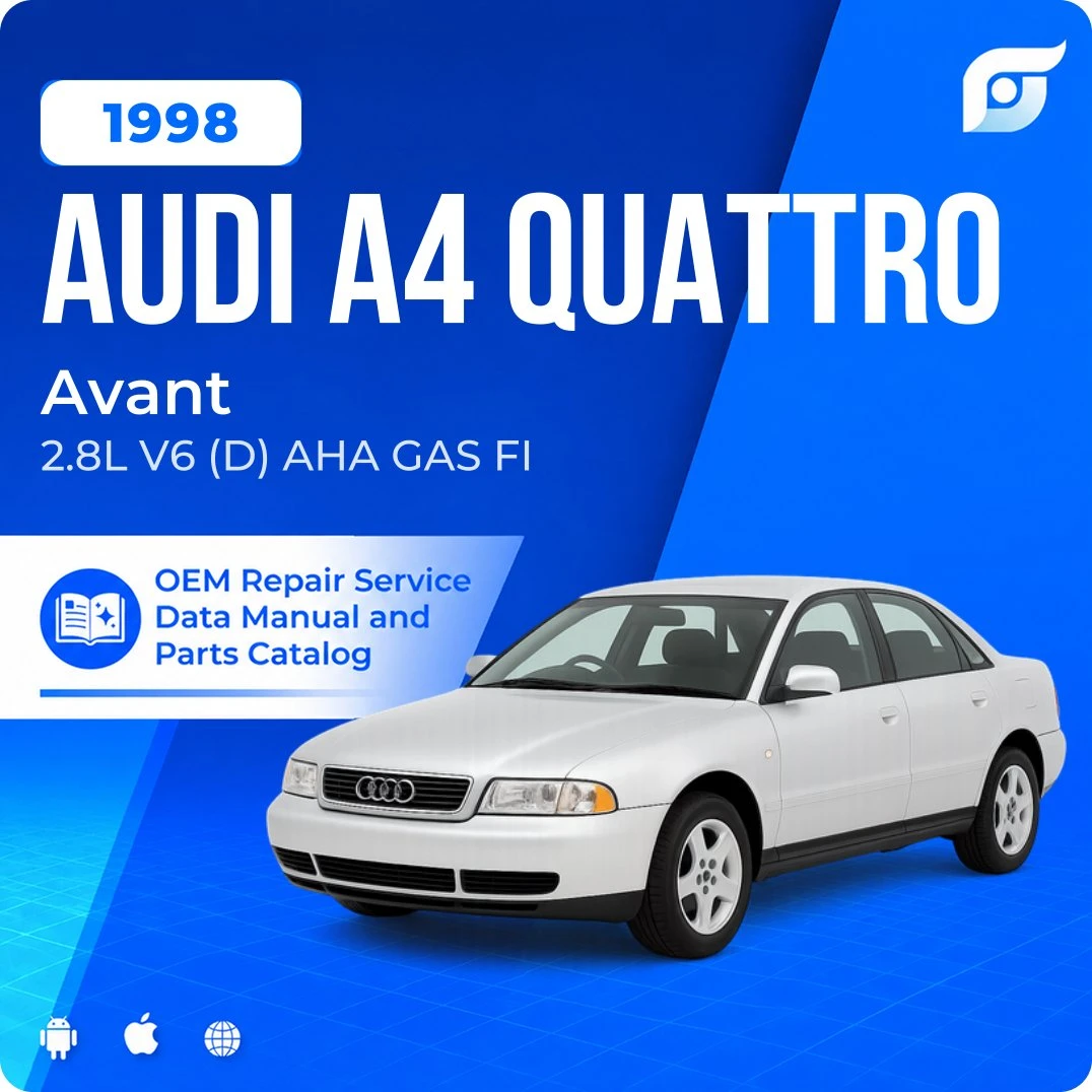 1998 Audi A4 Quattro Avant - OEM Repair Service Manual